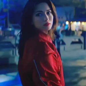 Butterfly S01 Reina Hardesty Red Jacket Side