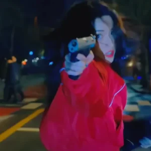 Butterfly S01 Reina Hardesty Red Jacket