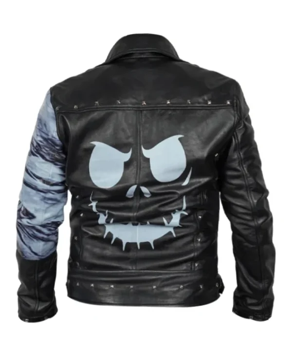 Buy The Nightmare Before Christmas Studded Leather Jacket