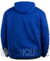Chelsea Tech Blue Fleece Hoodie back
