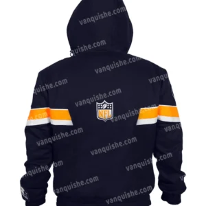 Chicago Bears OVO Puffer Jacket Back