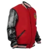 Chicago Blackhawks Campbell Red and Black Jacket For Sale