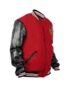 Chicago Blackhawks Campbell Red and Black Jacket For Sale