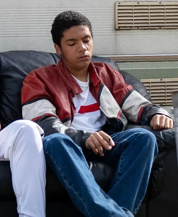 Chicken Town Ethaniel Davy Leather Jacket