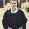 Chicken Town Amelie Davies Blue Coat Side