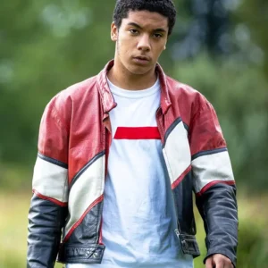 Chicken Town Ethaniel Davy Leather Jacket Side