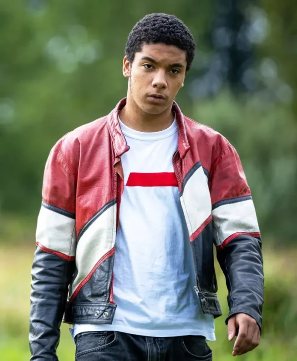 Chicken Town Ethaniel Davy Leather Jacket Side