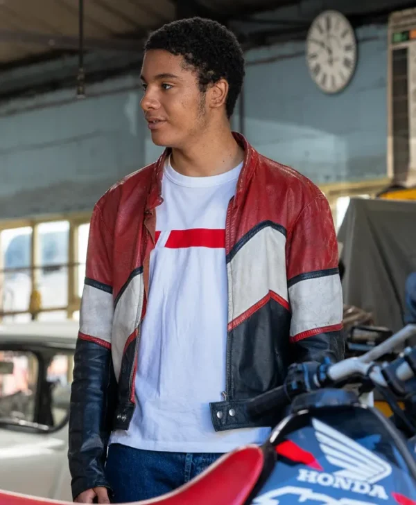 Chicken Town 2025 Ethaniel Davy Leather Jacket
