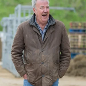 Clarkson's Farm S04 Jeremy Clarkson Leather Jacket