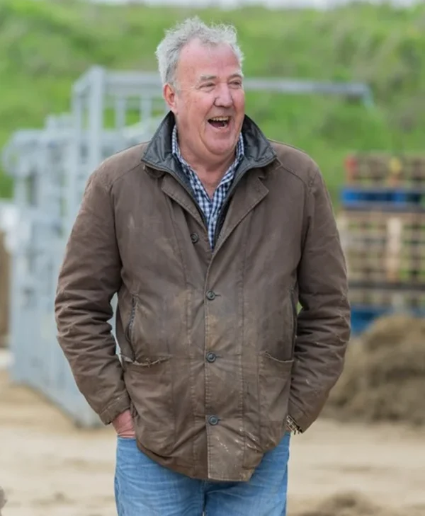 Clarkson's Farm S04 Jeremy Clarkson Leather Jacket