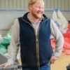 Clarkson's Farm S04 Kaleb Cooper Blue Vest