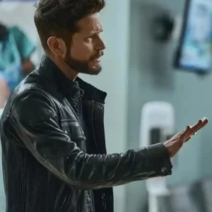 Conrad Hawkins The Resident S05 Leather Jacket right