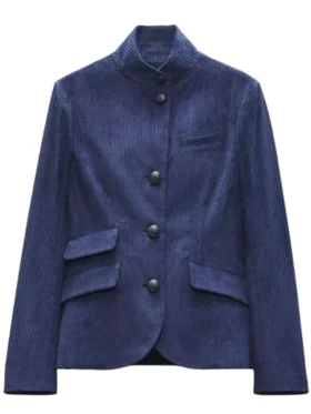 Criminal Minds Evolution S18 A.J. Cook Corduroy Blazer