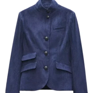 Criminal Minds Evolution S18 A.J. Cook Corduroy Blazer