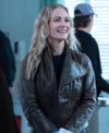 Criminal Minds Evolution S18 A.J. Cook Brown Jacket