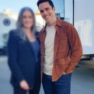 Criminal Minds Evolution S18 Tyler Green Suede Jacket Side