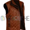 Davis Collins Ransom Canyon S01 Brown Quilted Vest right