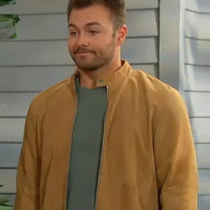 Days Of Our Lives Peyton Meyer Suede Jacket