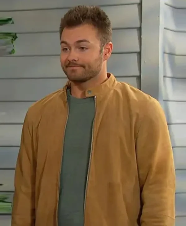 Days Of Our Lives Peyton Meyer Suede Jacket
