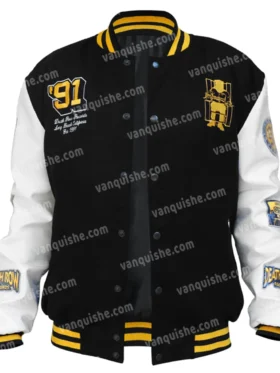 Death Row Records Collegiate Varsity Jackets Front