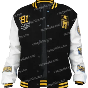 Death Row Records Collegiate Varsity Jackets Front