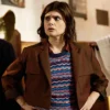 Death Valley S01 Gwyneth Keyworth Brown Blazer Side