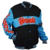 Delaware State Ole Skool Letterman Jacket right