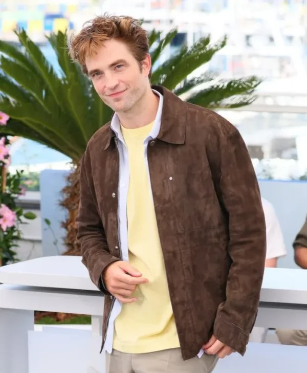 Die My Love Robert Pattinson Suede Jacket