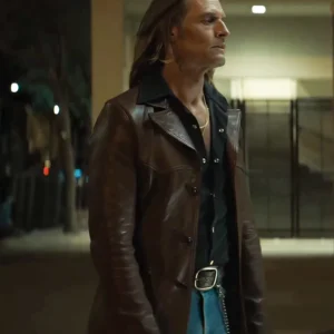 Duster S01 Josh Holloway Brown Leather Coat