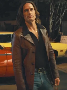 Duster 2025 Josh Holloway Brown Leather Coat