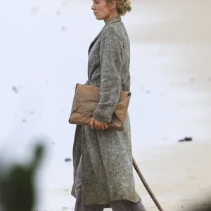 Eden Vanessa Kirby Grey Trench Coat