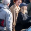 Eleanor the Great Erin Kellyman Brown Coat