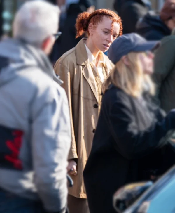 Eleanor the Great Erin Kellyman Brown Coat