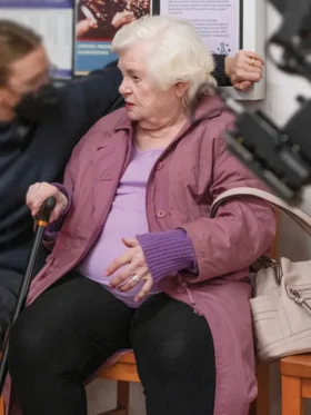 Eleanor the Great June Squibb Trench Coat