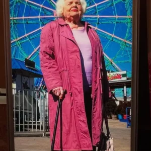 Eleanor the Great June Squibb Trench Coat Side