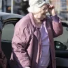 Eleanor the Great June Squibb Pink Trench Coat