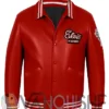 Elvis In Concert Red Bomber Jacket NEW FRONT