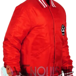 Elvis In Concert Red Bomber Jacket right