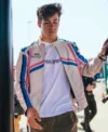 F1 Grand Prix Franco Colapinto Racing Leather Jacket