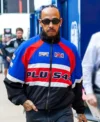 F1 Lewis Hamilton Silverstone Bomber Jacket Side