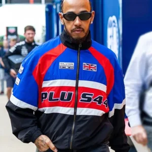 F1 Lewis Hamilton Silverstone Bomber Jacket Side