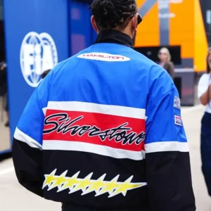 F1 Lewis Hamilton Silverstone Bomber Jacket