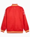Ferrari Red Wool Varsity Jacket For Sale