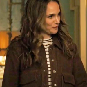Fountain of Youth Natalie Portman Corduroy Jacket Front