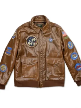 Front Tuskegee Airmen Bomber Jacket