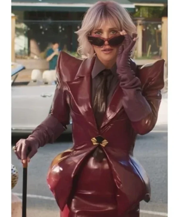 Gabby’s Dollhouse The Movie Kristen Wiig Maroon Jacket