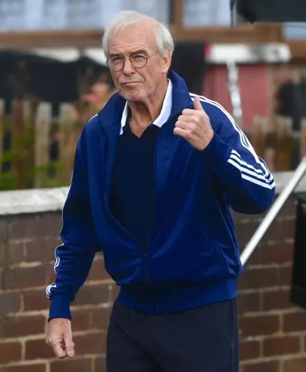 Giant Pierce Brosnan Blue Track Jacket