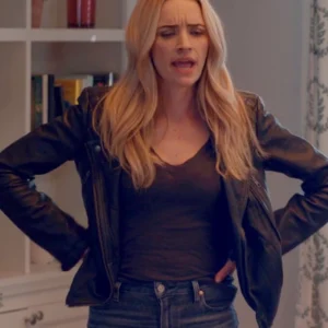 Ginny and Georgia S03 Brianne Howey Black Jacket