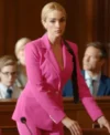 Ginny and Georgia S03 Brianne Howey Pink Suiting Blazer