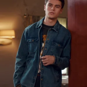 Ginny and Georgia S03 Felix Mallard Blue Denim Jacket